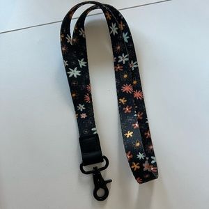 Thread wallets flower lanyard